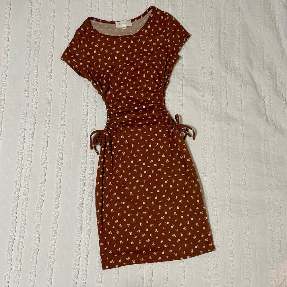 NWOT Brown Bodycon Dress